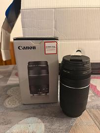 Teleobiettivo Canon zoom EF 75-300mm