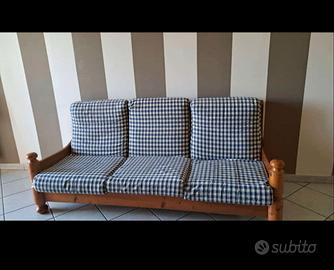 divano in legno
