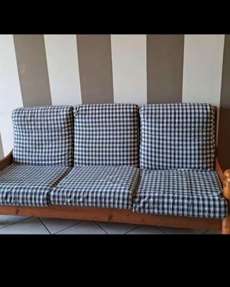 divano in legno