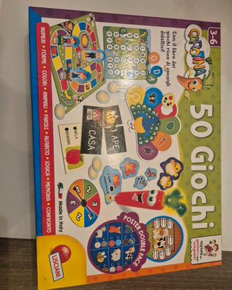 50 giochi lisciani 