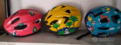 caschi bambini bicicletta 