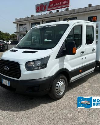 Ford Transit doppia cabina 7 posti cassonato