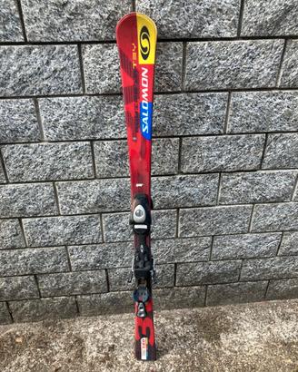 Sci Salomon Equipe 3V 140 cm + attacchi Salomon