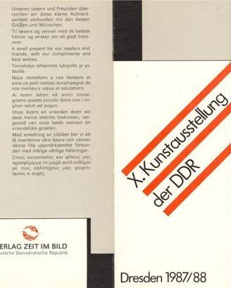 Francobolli collezione DEUTSCHE KUNSTAUSSTELLUNG