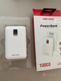 power bank per viaggio confezione originale