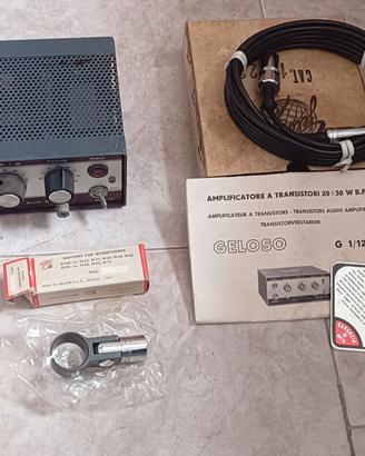 Amplificatore Vintage Transistor GELOSO G 1/120 Co