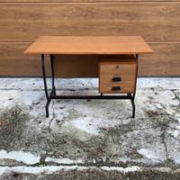 Scrivania vintage anni 70 formica