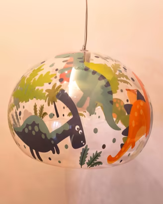 Lampadario Kartell FL/Y Kids - dinosauri