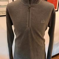 McKinley - Pile Grigio Mezza Zip - Taglia XL
