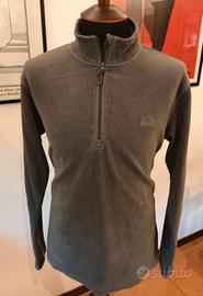 McKinley - Pile Grigio Mezza Zip - Taglia XL
