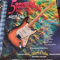 Poster Soave chitarre vintage anni 90'