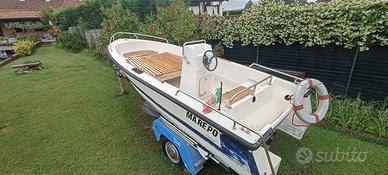 Motoscafo open 4.50m