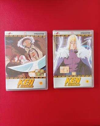 DVD Ken il Guerriero DeAgostinini vol.7, vol.4.