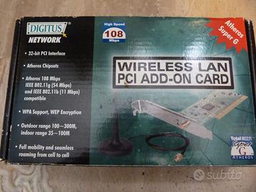 Scheda rete Wifi, PCI interface (Digitus)