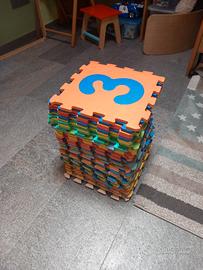 Tappeto puzzle bambini