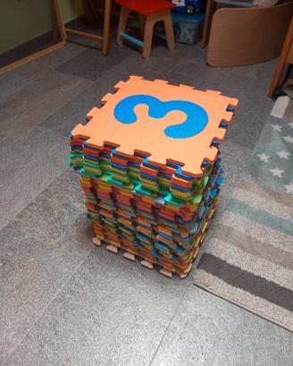 Tappeto puzzle bambini