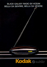 RADIO KODAK - GALAXY BLACK RADIO