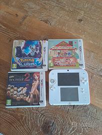 Nintendo 2ds con giochi