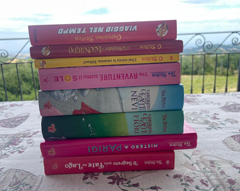 8 libri di Geronimo Stilton e Tea Stilton