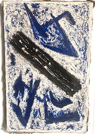 Quadro astratto Fiamma Vigo