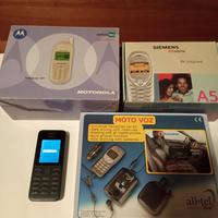  Cellulari vari + kit vivavoce nuovo