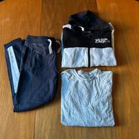 Set abbigliamento sportivo bambino 10/12 anni