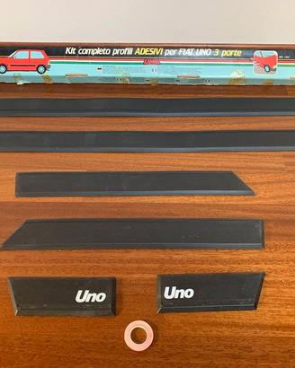 FIAT UNO 3 PORTE KIT COMPLETO PROFILI ADESIVI