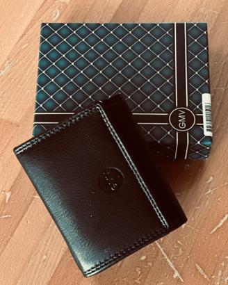 Portafoglio Uomo GMV Nero - Stile Elegante