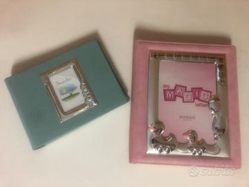 Album fotografie bimbo/bimba copertina in argento