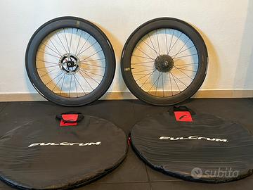 Ruote Fulcrum Speed 57+Pacc pign Durace+Dischi Dur