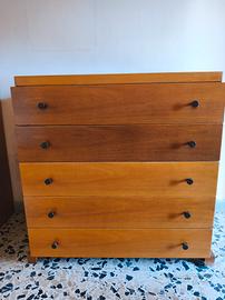 Cassettiera in legno 