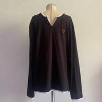 T-Shirt Uomo GUESS Taglia L di colore nero