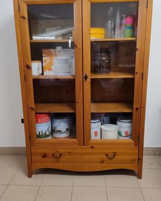 Salotto in legno massello, come nuovo
