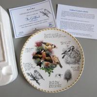 Piatto Uccelli. Porcellana Wedgwood. 20cm. N1