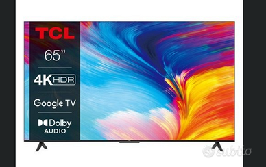 Tv Tcl 65P635 P63 SERIES Smart TV 4K UHD Nero