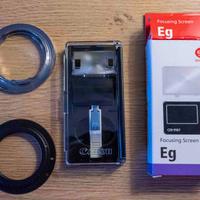 Vetrino EG Canon per fuoco manuale. Full frame