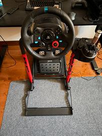 Volante Logitech G29 + struttura