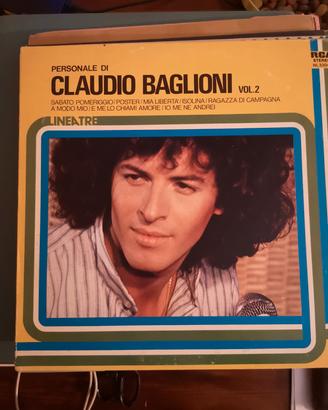 4 dischi vinile LP 33 giri Raf bennato baglioni sa