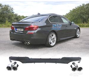 DIFFUSORE BMW F10 F11 LOOK M PERFORMANCE + TERMINA