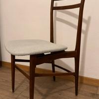 4 sedie anni 50 design scandinavo modernariato