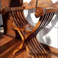 Sedia Savonarola richiudibile