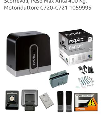 Motore FAAC per cancello automatico scorrevole 