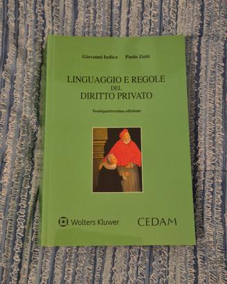Linguaggio e regole del diritto privato XXIV ediz.