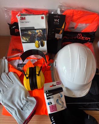 Lotto abbigliamento lavoro esterno tg 43/L-M