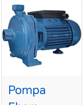 elettro pompa 1 hp per autoclave della ebara 