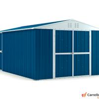 Box capanno acciaio lamiera 327x459 blu