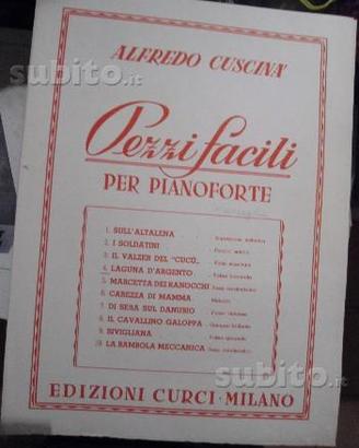 A. Cuscinà - Pezzi facili per pianoforte