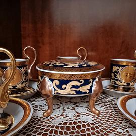 Servizio da Caffè da sei in oro zecchino