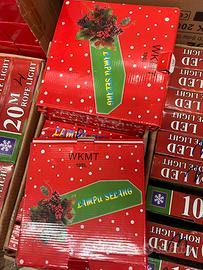 Luci natale tubo 10 metri multicolore