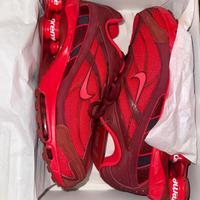 Supreme x Nike Shox SP2 43 rosso